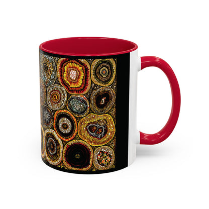 "Every Detail, His Design", Colorful Mugs (11oz, 15oz)