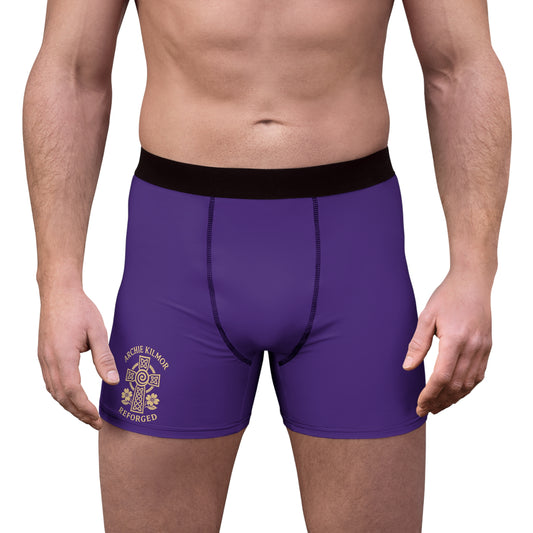 "Archie Kilmor Cross - Reforged" #01, Men's Boxer Briefs (Purple)