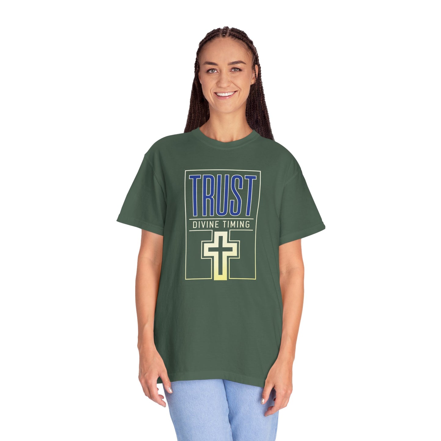 "Trust Divine Timing" #01, Unisex T-shirt