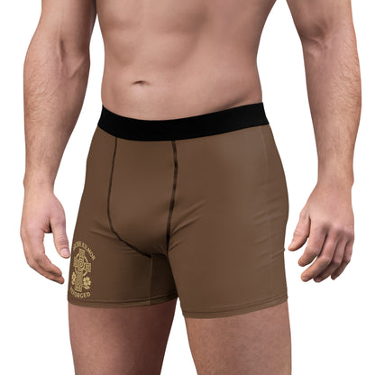 "Archie Kilmor Cross - Reforged" #01, Men's Boxer Briefs (Coffee Brown)