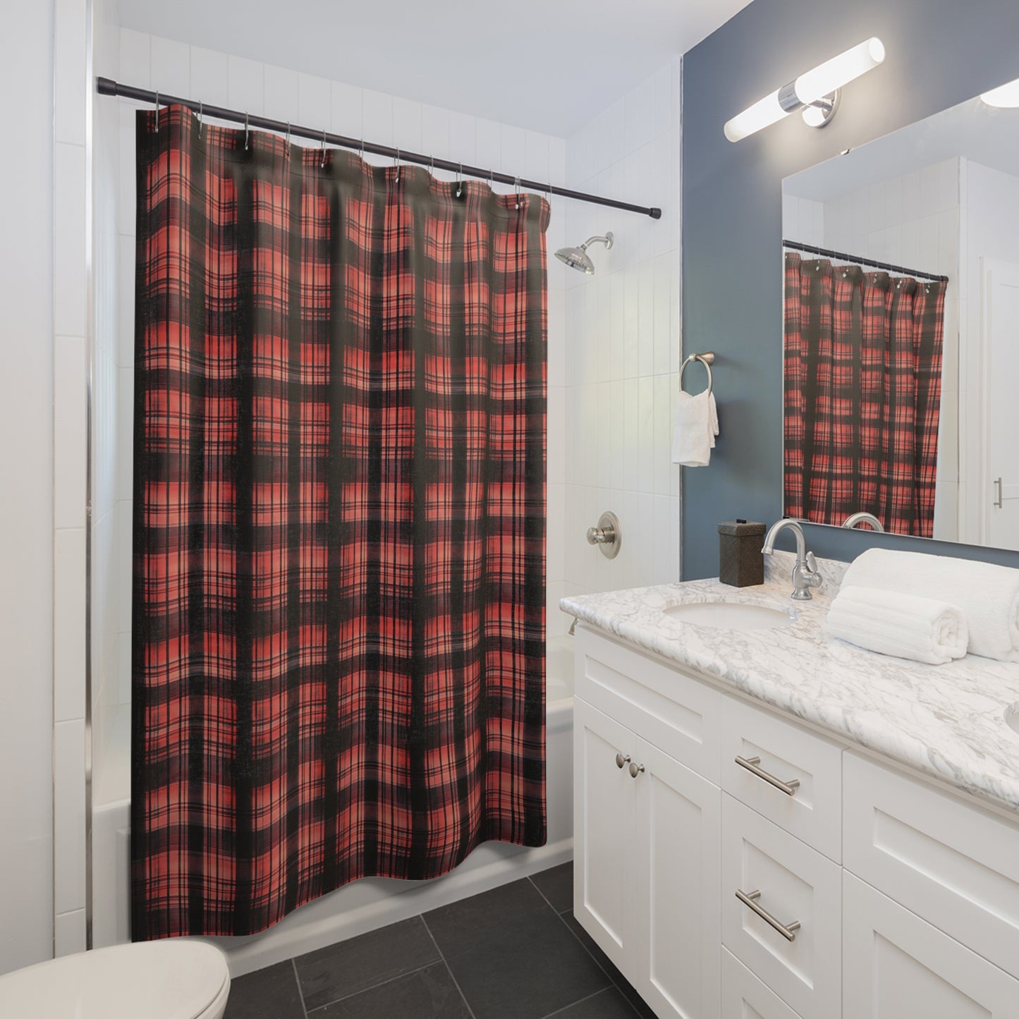 "Kin of Flame", Shower Curtains