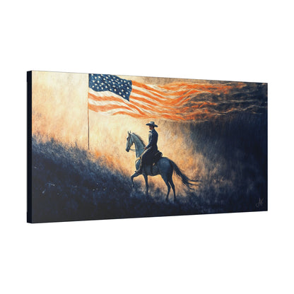 "Liberty under God", Stretched Classic Canvas Fine Art Print