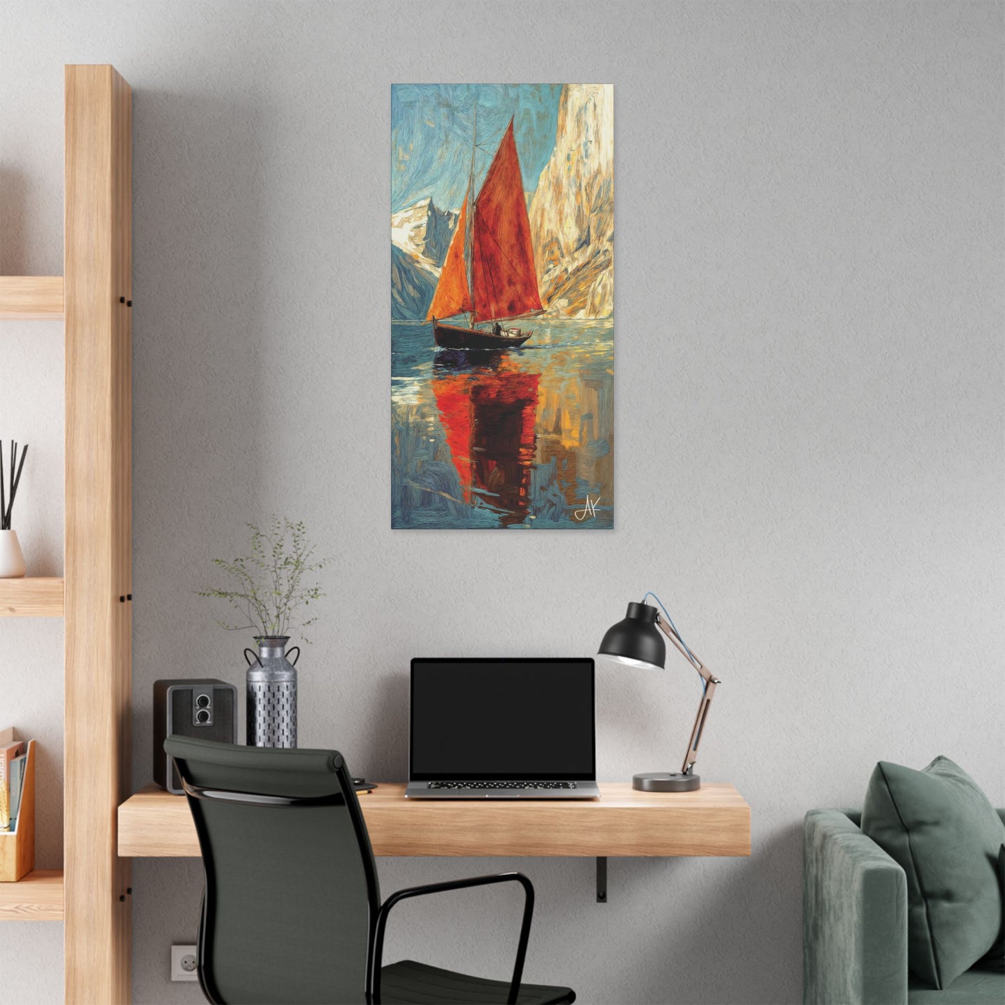 "Ancient Highway", Stretched Classic Canvas Fine Art Print