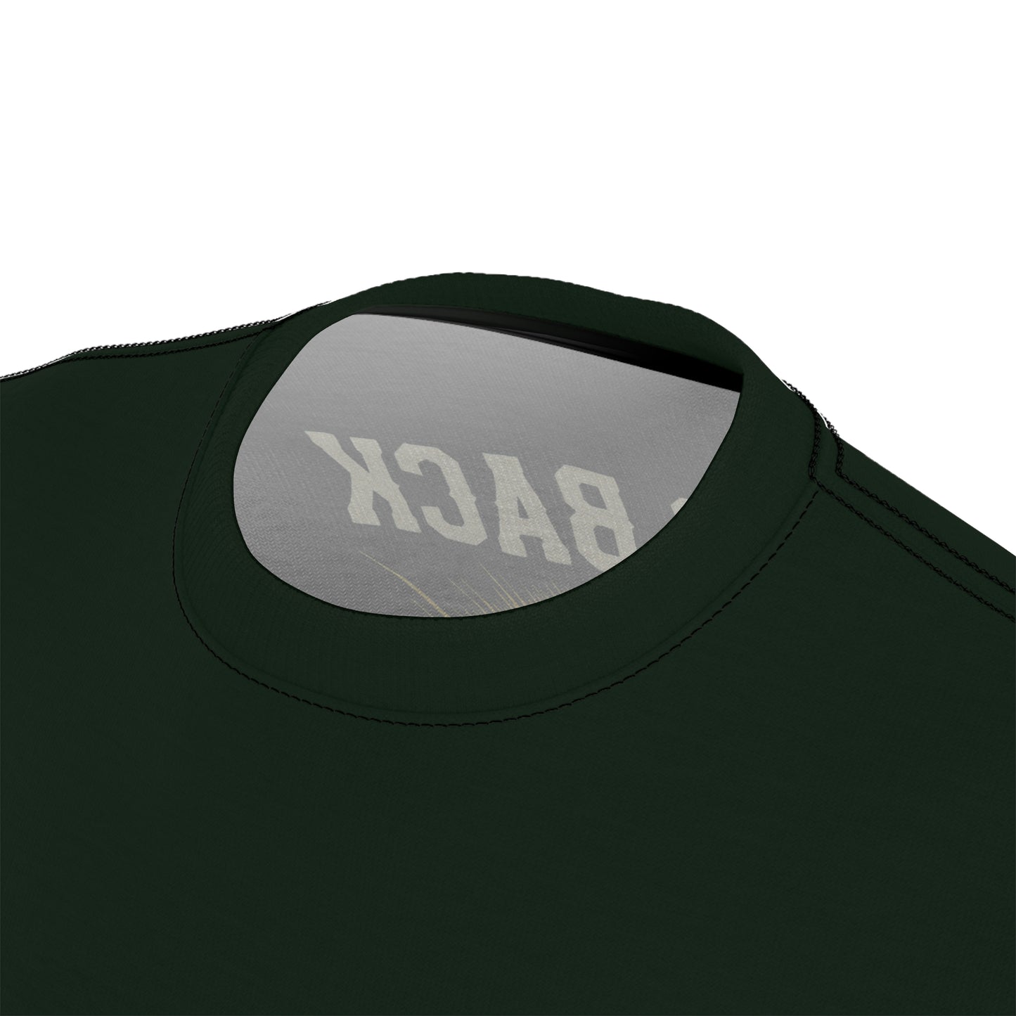 "Bring Back The Biff", Unisex T-shirt (Dark Woodland Green)