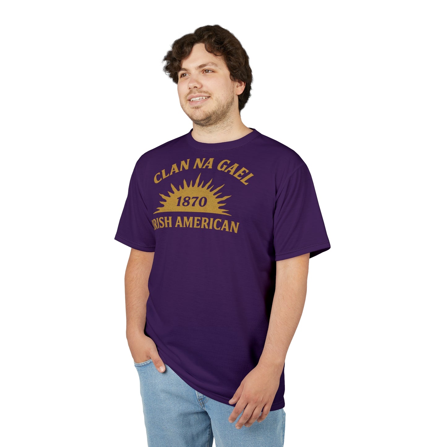 "Clan na Gael - Irish American", Unisex T-shirt (Beaker People)