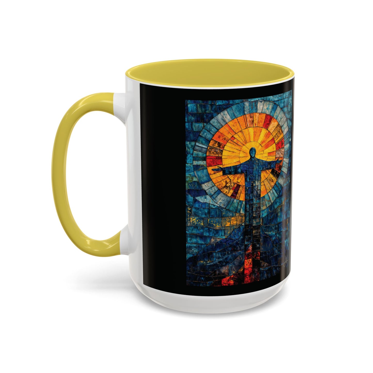 "Alpha and Omega - Revelation 22:13", Colorful Mugs (11oz, 15oz)