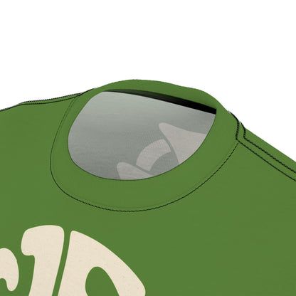 "Retro Jesus", Unisex T-shirt (Avocado Green)