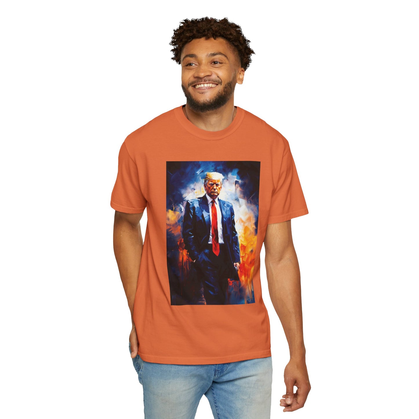 "Trump Portrait" #22, Unisex T-shirt (Dark Colors)