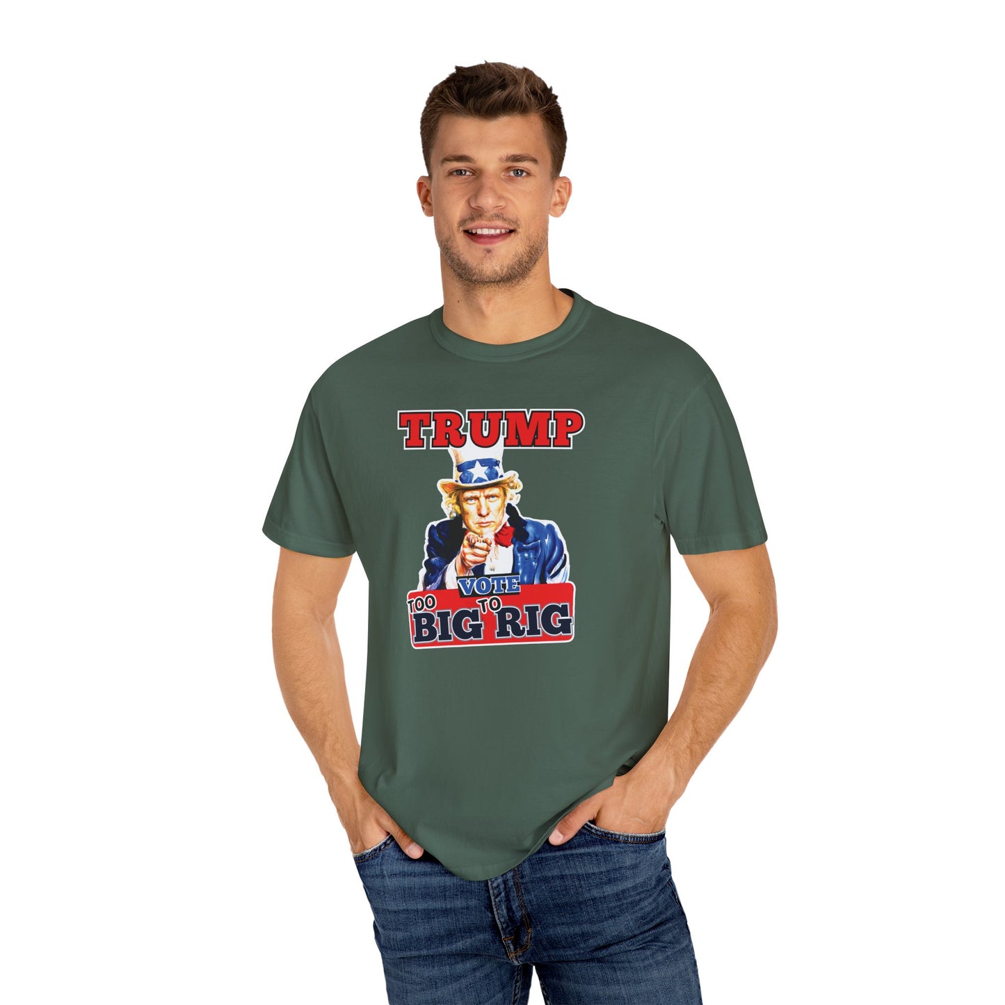"Trump - Too Big To Rig", Unisex T-shirt