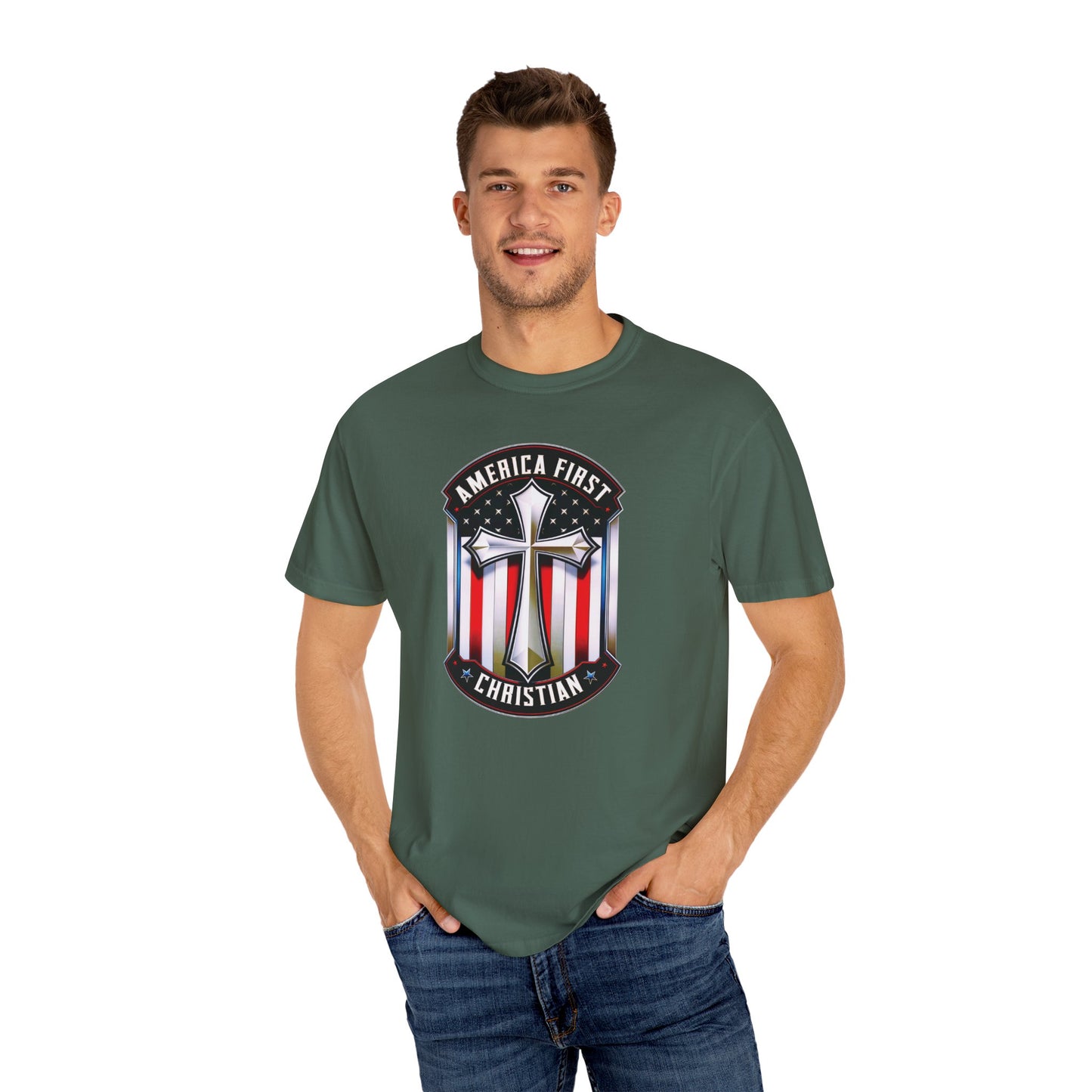 "America First - Christian" #01, Unisex T-shirt