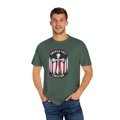 "America First - Christian" #01, Unisex T-shirt