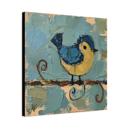 "Little Birdie", Fine Art Matte Canvas, Stretched, 1.25"
