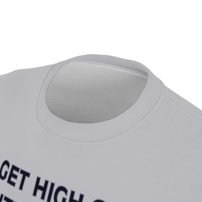 "Intelligent Conversation", Unisex T-shirt (Moonwalk Grey)