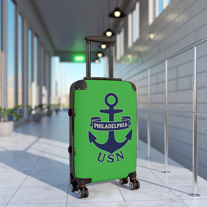"USN Anchor", Suitcase (Black Bean)