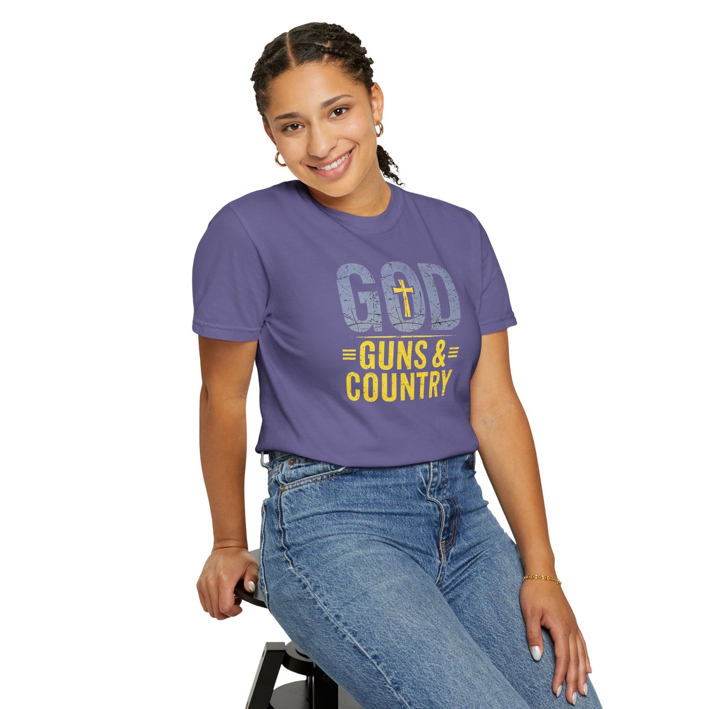 "God Guns & Country" #01, Unisex T-shirt