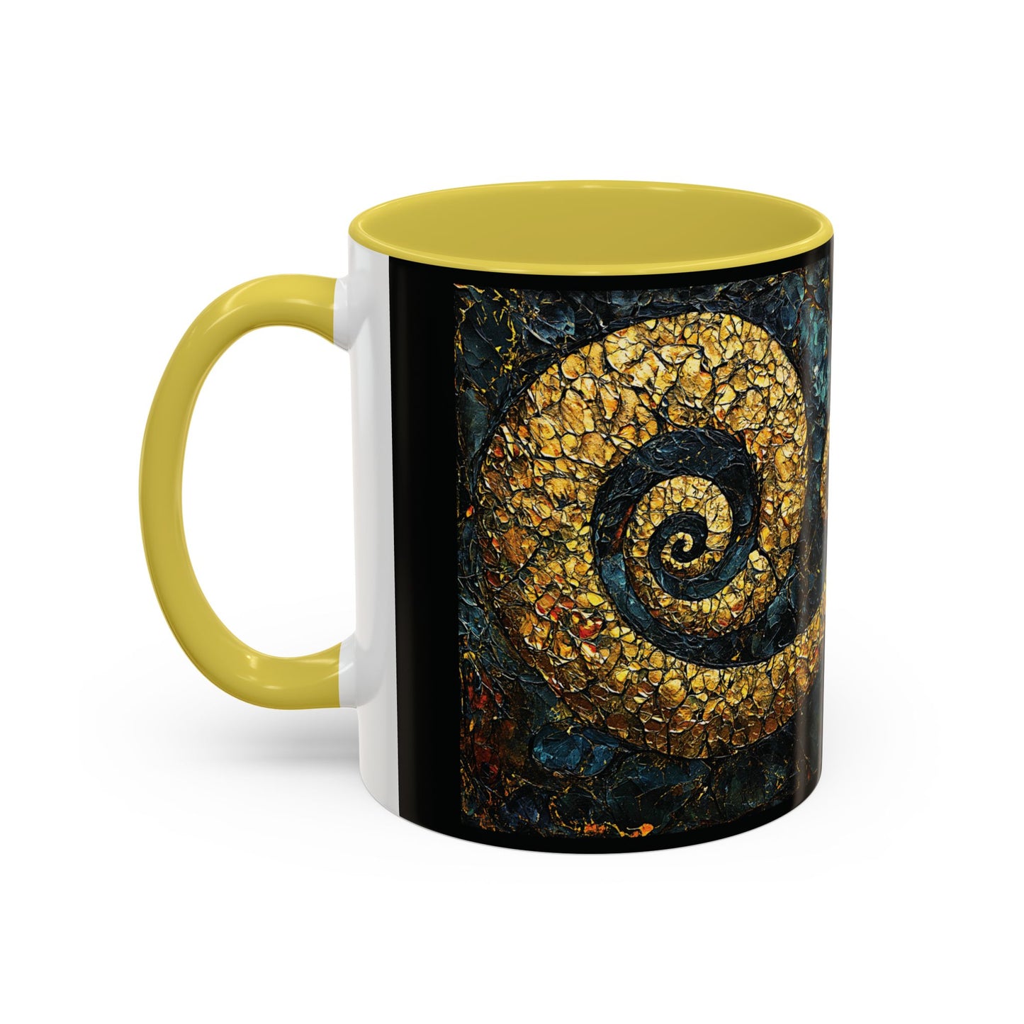 "From Stone to Savior's Light", Colorful Mugs (11oz, 15oz)