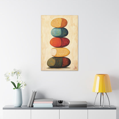 "Sacred Stack" #02, Stretched Classic Canvas Fine Art Print