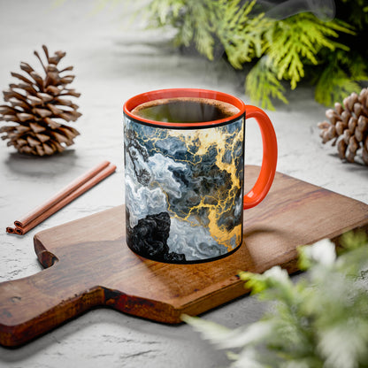 "An Crann Naomh (Gaelic) - The Sacred Tree (English)", Colorful Mugs (11oz & 15oz)