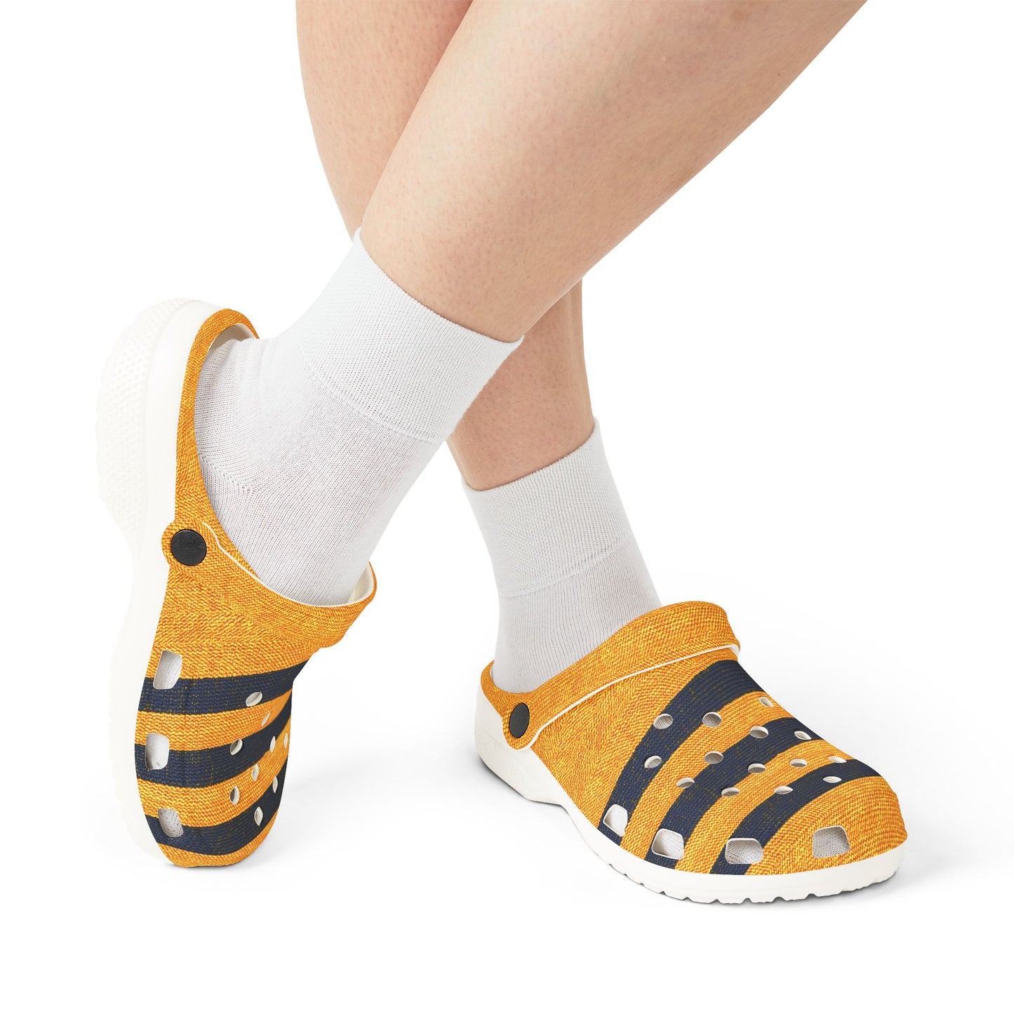 "Triple Ensign", Foam Rubber Clogs