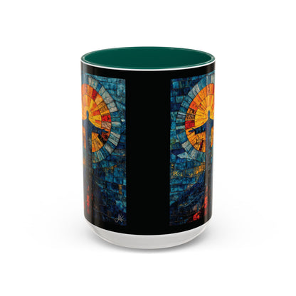 "Alpha and Omega - Revelation 22:13", Colorful Mugs (11oz, 15oz)