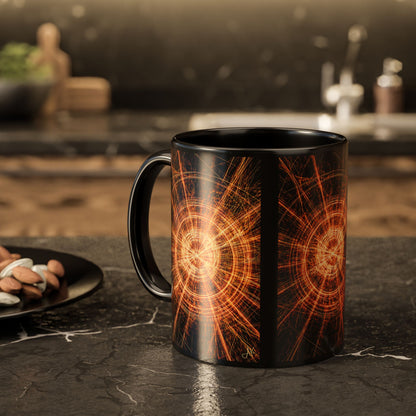 "His Light After Darkness", Colorful Mugs (11oz, 15oz)