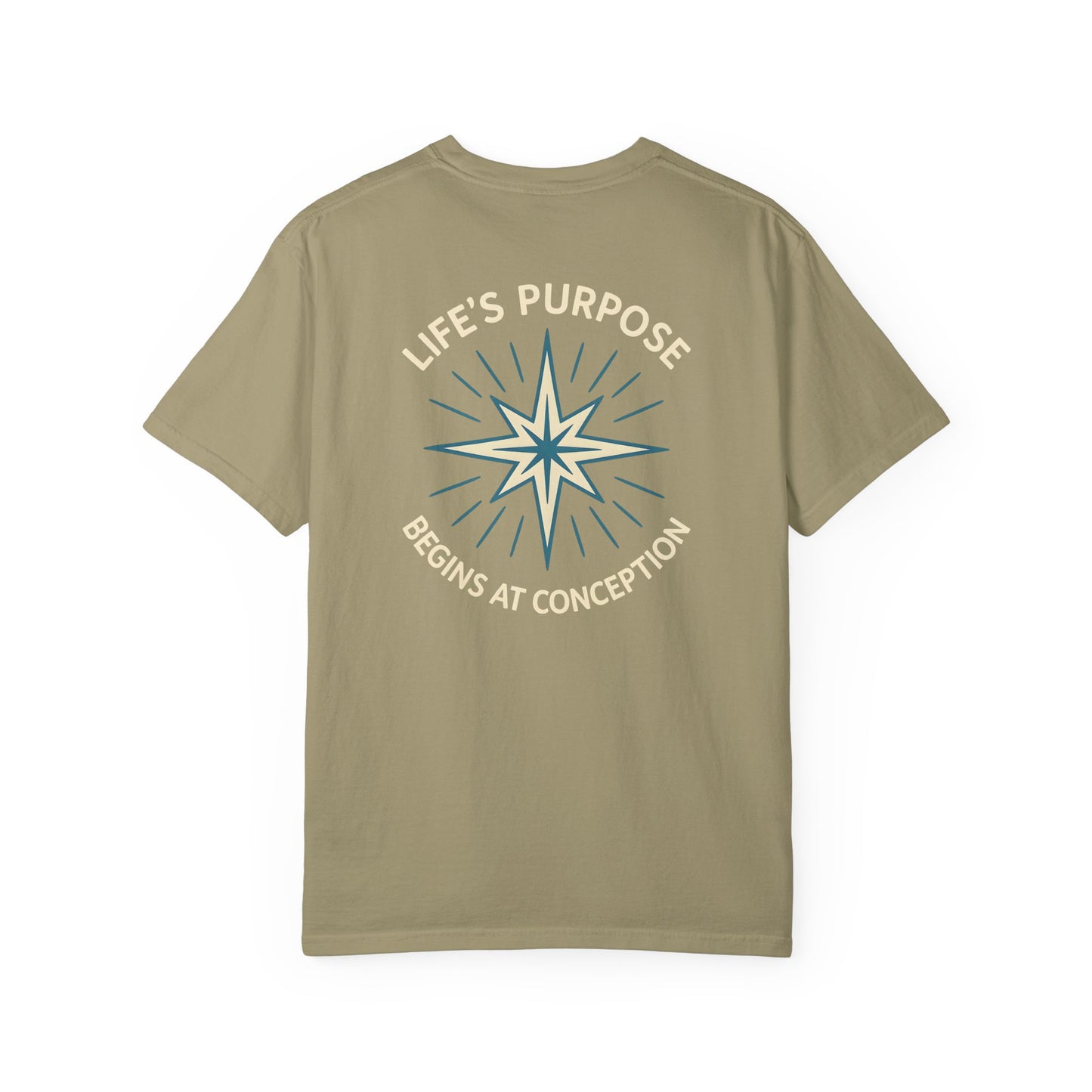 "Life's Purpose Begins at Conception #01", Unisex T-shirt