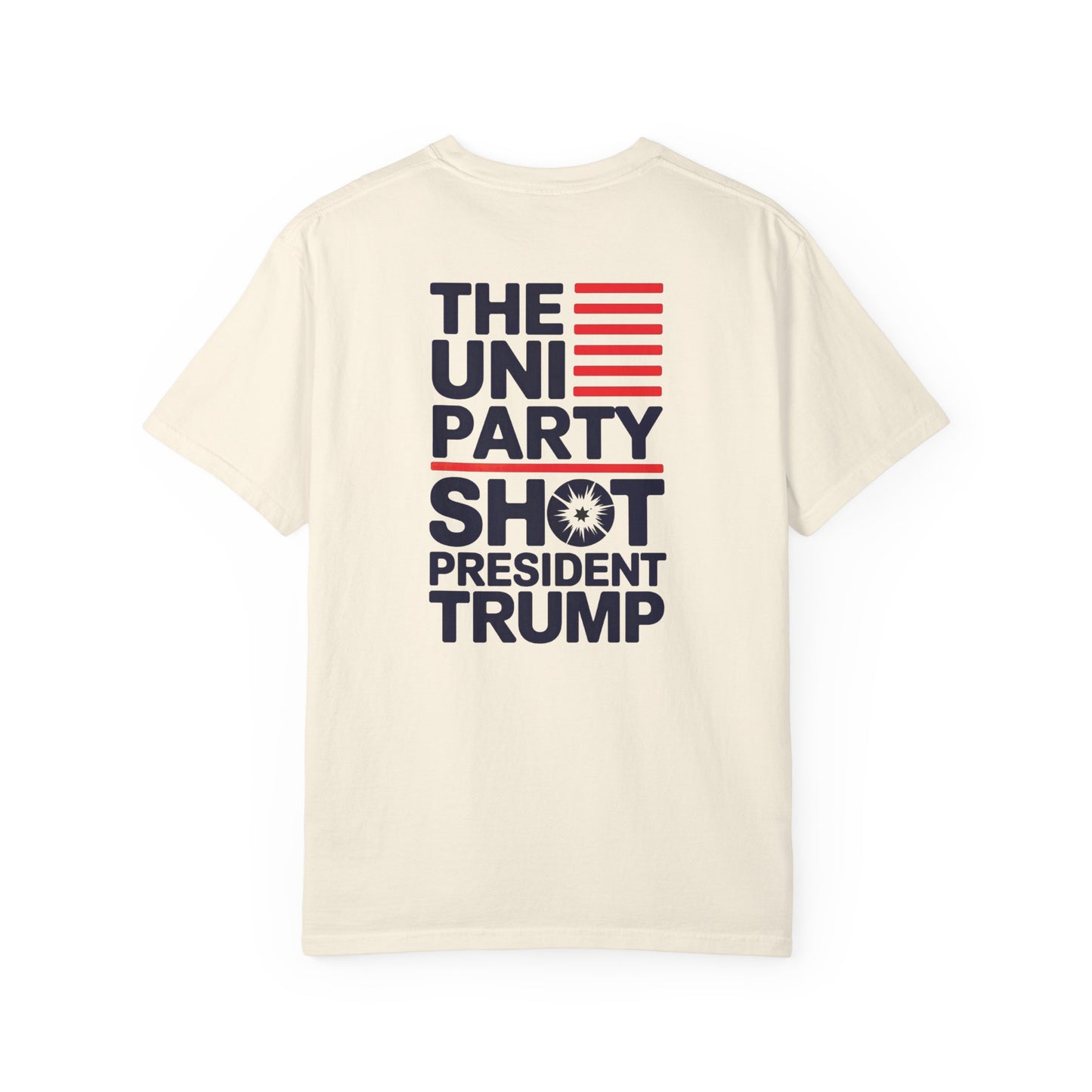 "The Uniparty Shot President Trump" #01, Unisex T-shirt