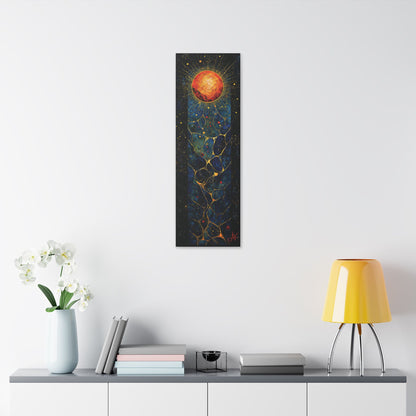 "The Living Light (John 8:12)", Stretched Classic Canvas Fine Art Print