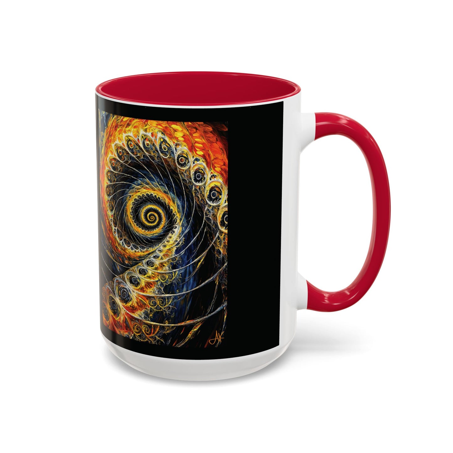 "Beauty of His Design", Colorful Mugs (11oz, 15oz)