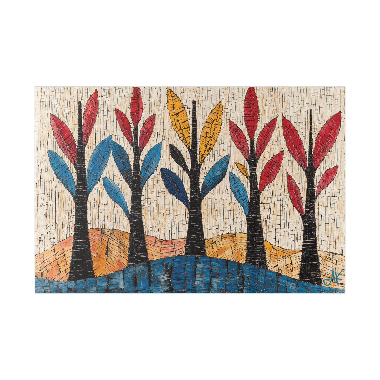 "Tidal Grove", Stretched Classic Canvas Print