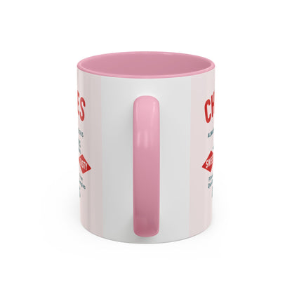 "Delicious Cherries", Colorful Mugs (11oz, 15oz) (Sea Salt Sherbet)