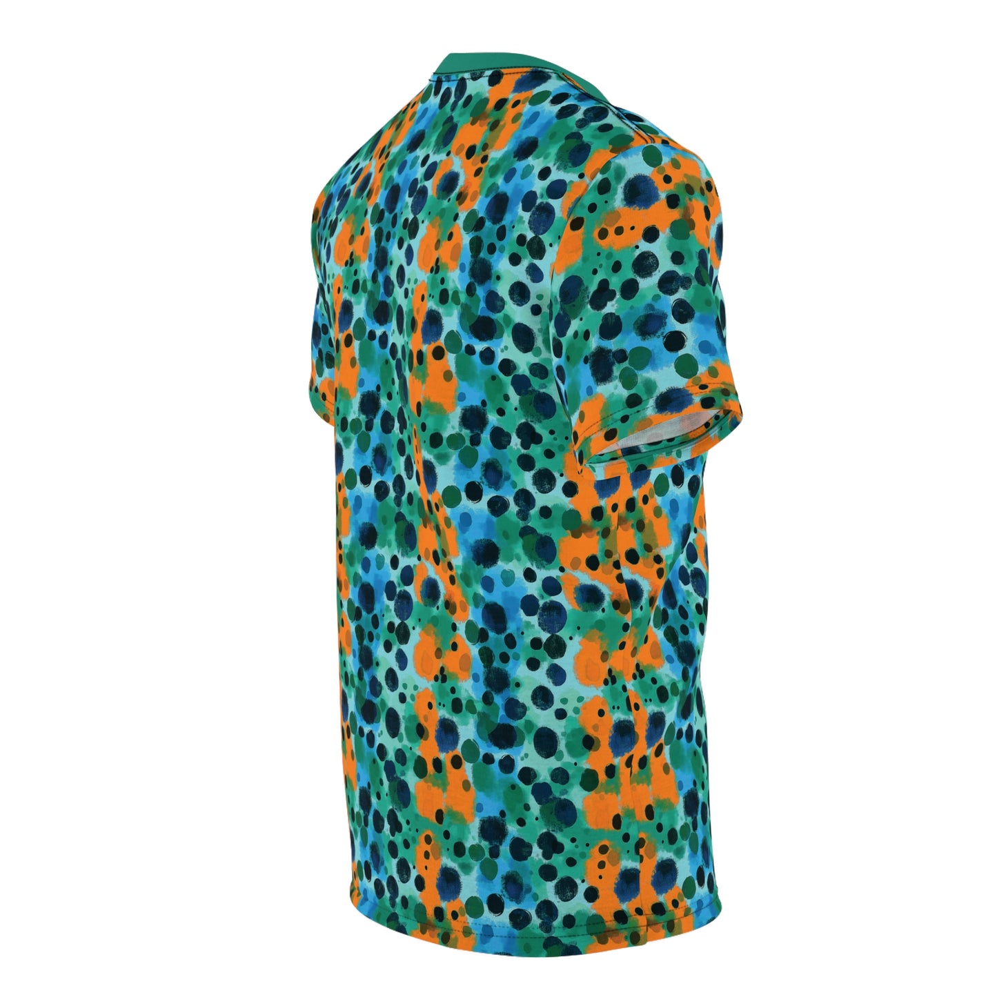 "Midnight Coral", Unisex Tee (Ocean Green)