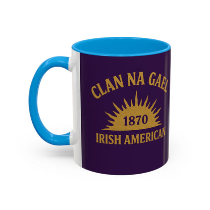 "Clan na Gael - Irish American", Colorful Mugs (11oz, 15oz) (3B0A4F)