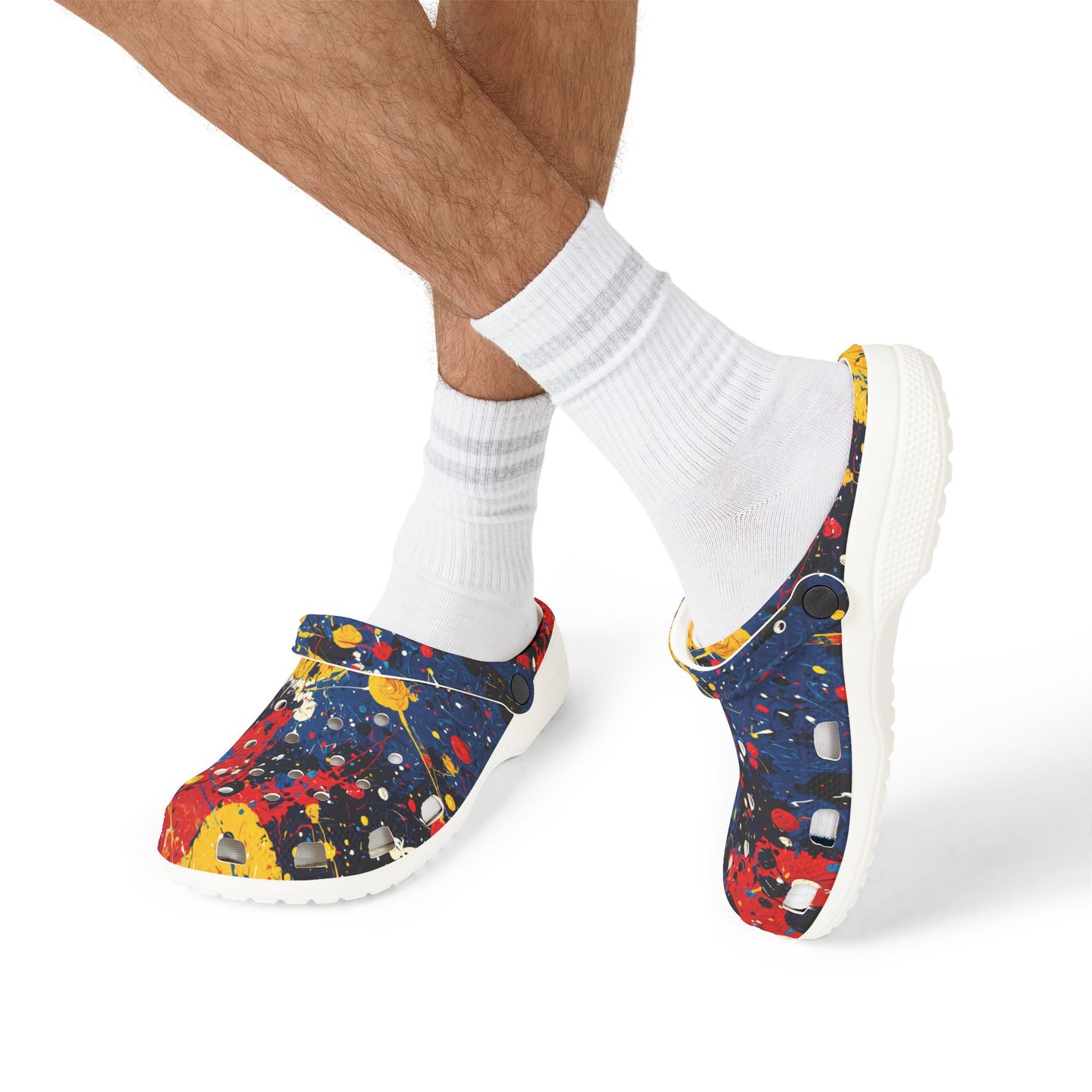 "Abstract 274", Foam Rubber Clogs