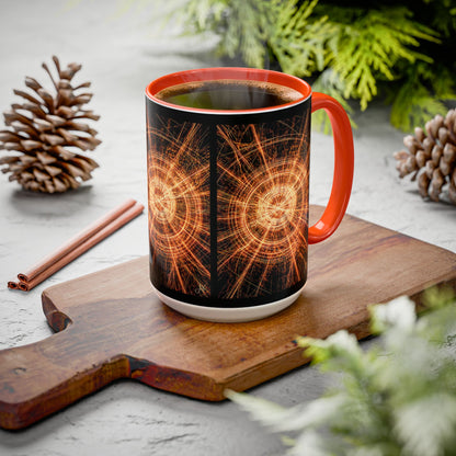 "His Light After Darkness", Colorful Mugs (11oz, 15oz)