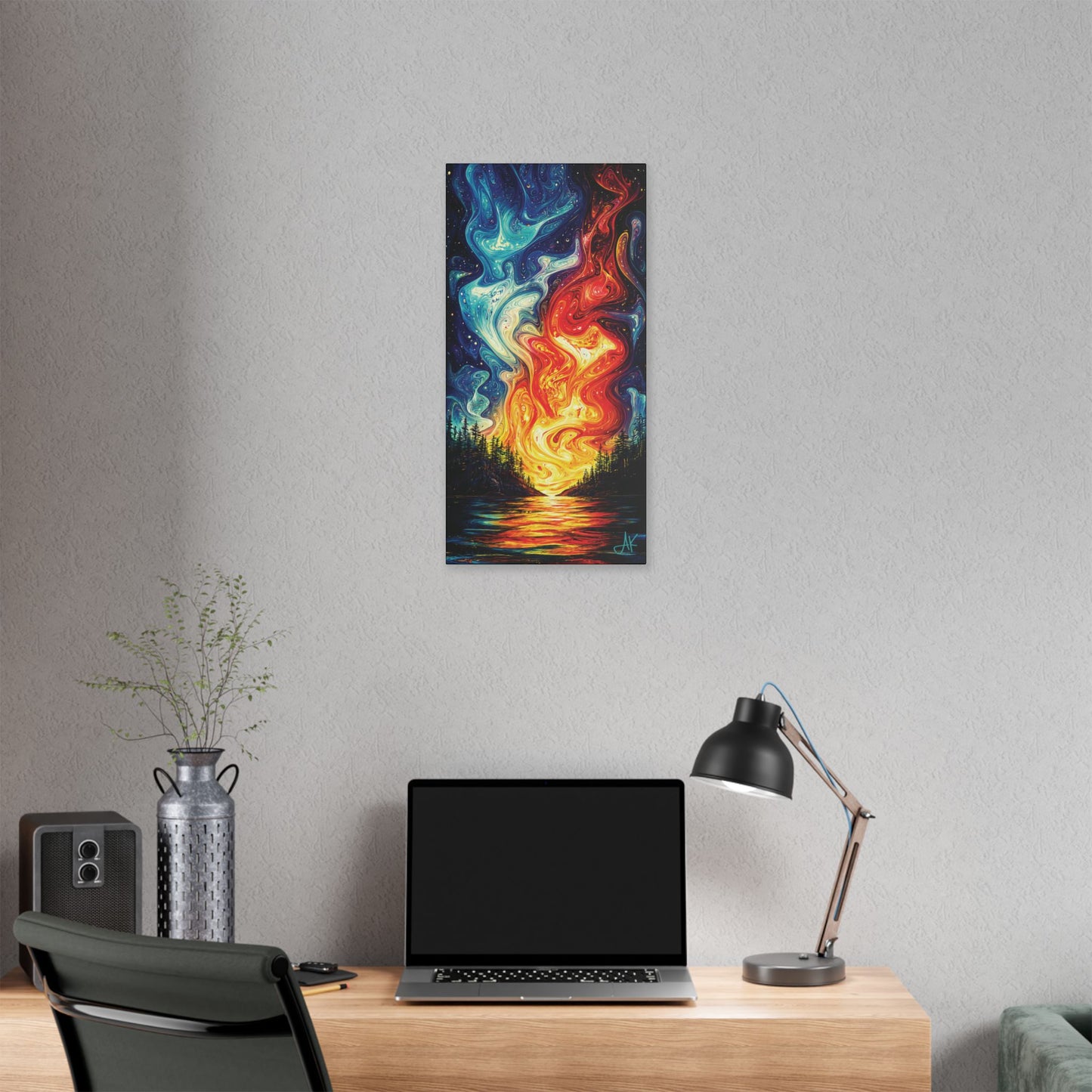 "Naomh Solus (Gaelic) - Sacred Light (English)", Stretched Classic Canvas Fine Art Print
