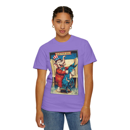 "MAGA Spanked the Donkeys 2024", Unisex T-shirt (Light Colors)