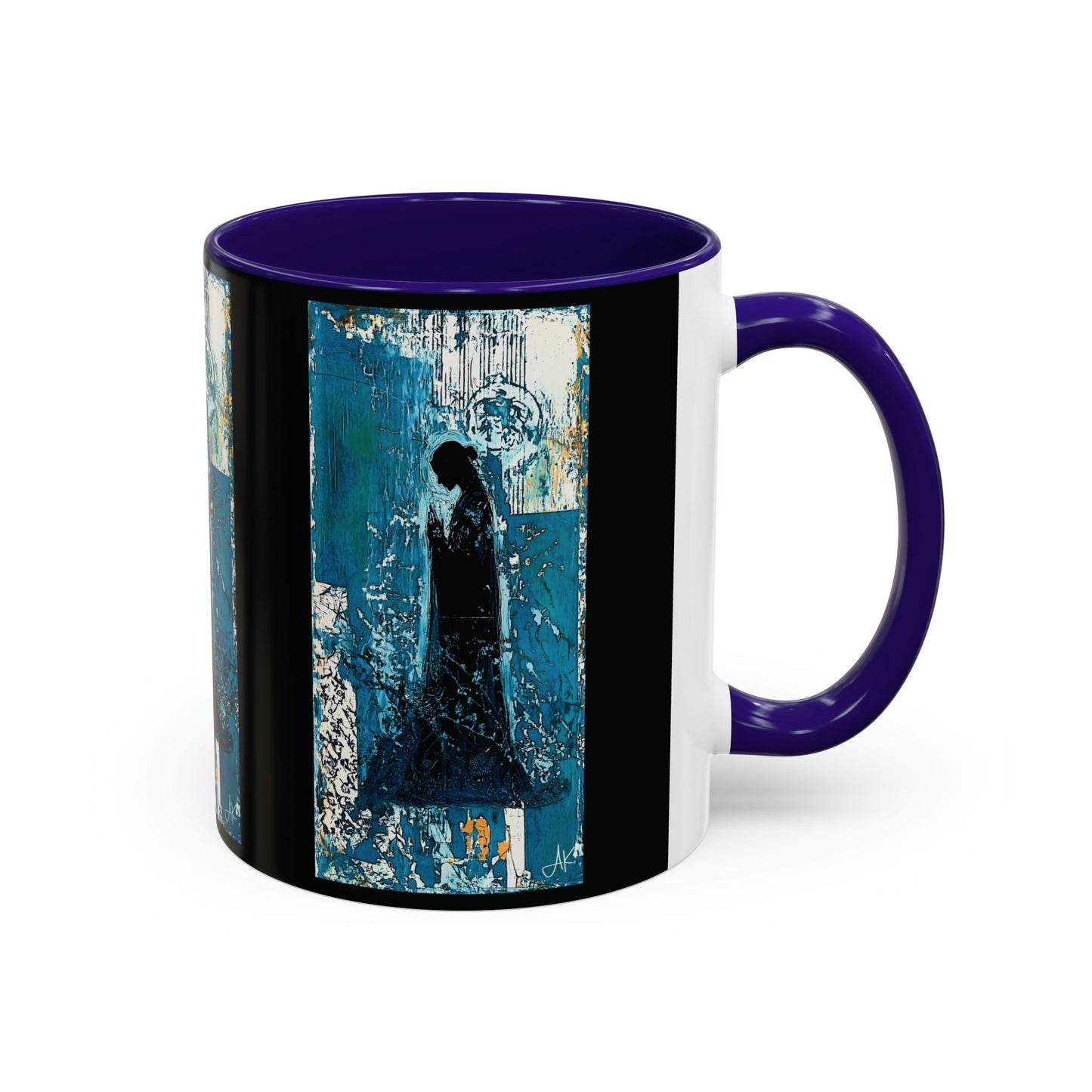 "Behold the Handmaid - Luke 1:38", Colorful Mugs (11oz, 15oz)