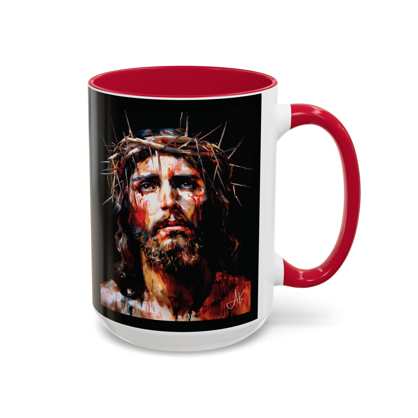 "Crown of Thorns", Colorful Mugs (11oz, 15oz)