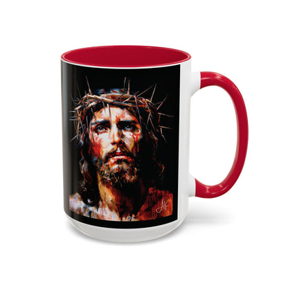 "Crown of Thorns", Colorful Mugs (11oz, 15oz)
