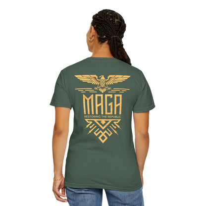 "MAGA Restoring the Republic" #02, Unisex T-shirt