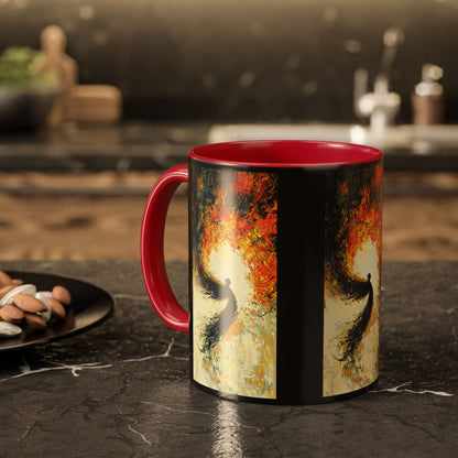 "Seraphic Aegis", Colorful Mugs (11oz, 15oz)