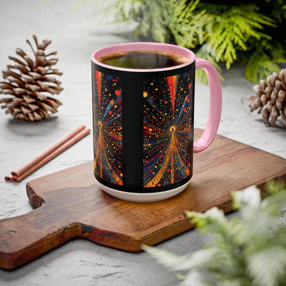 "Illuminated by Grace - 2 Corinthians 4:6", Colorful Mugs (11oz & 15oz)