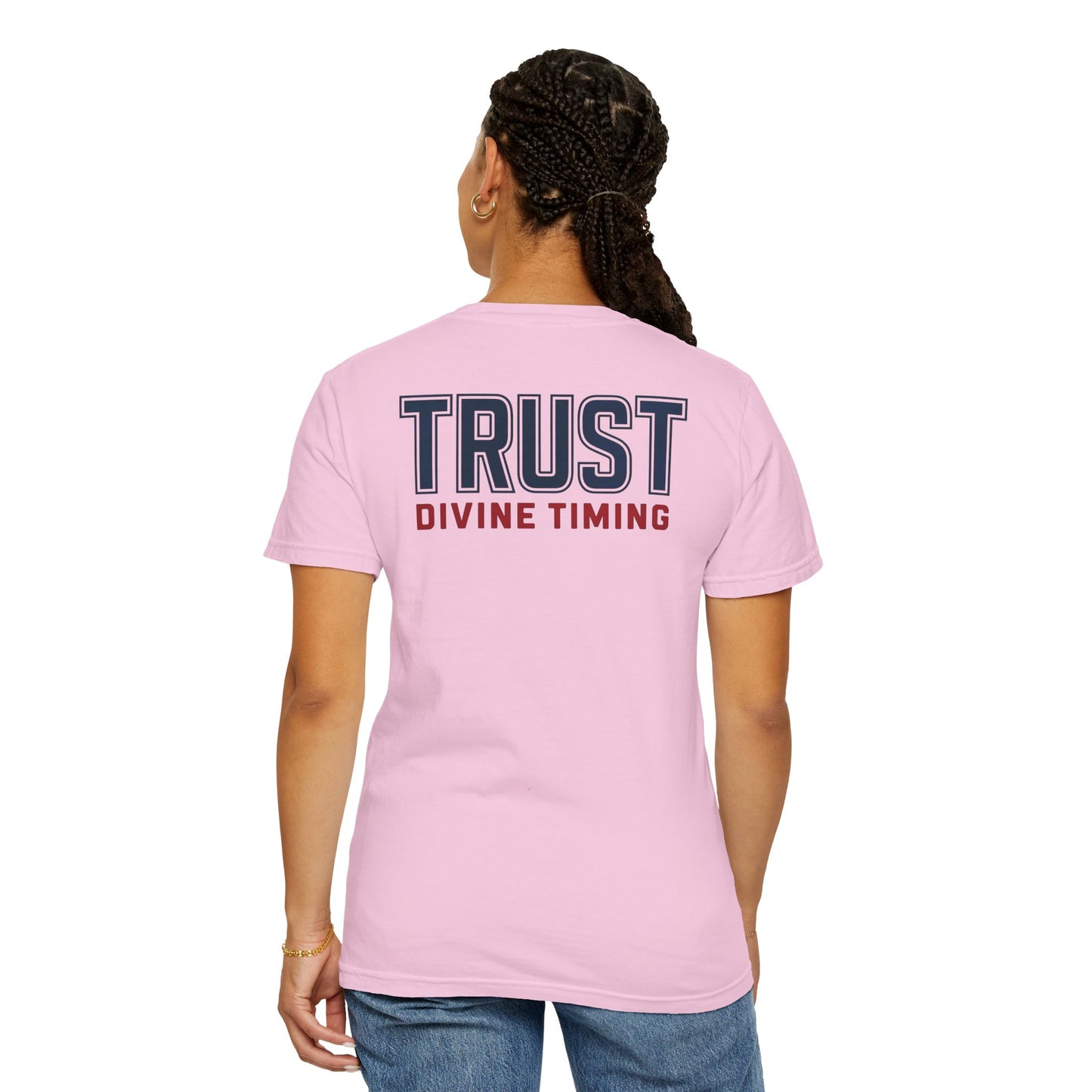 "Trust Divine Timing" #02, Unisex T-shirt