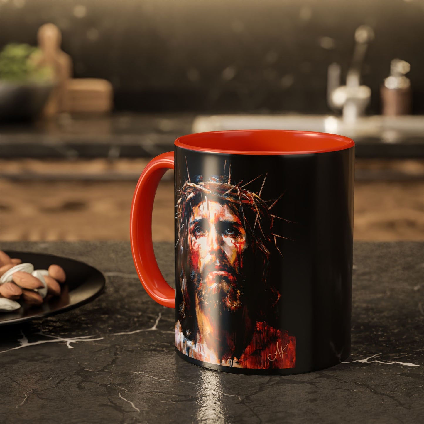 "Crown of Thorns", Colorful Mugs (11oz, 15oz)