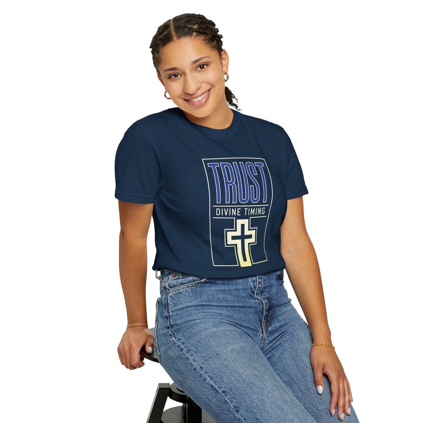 "Trust Divine Timing" #01, Unisex T-shirt