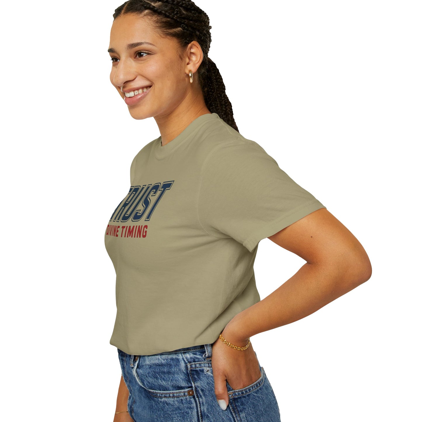 "Trust Divine Timing" #02, Unisex T-shirt