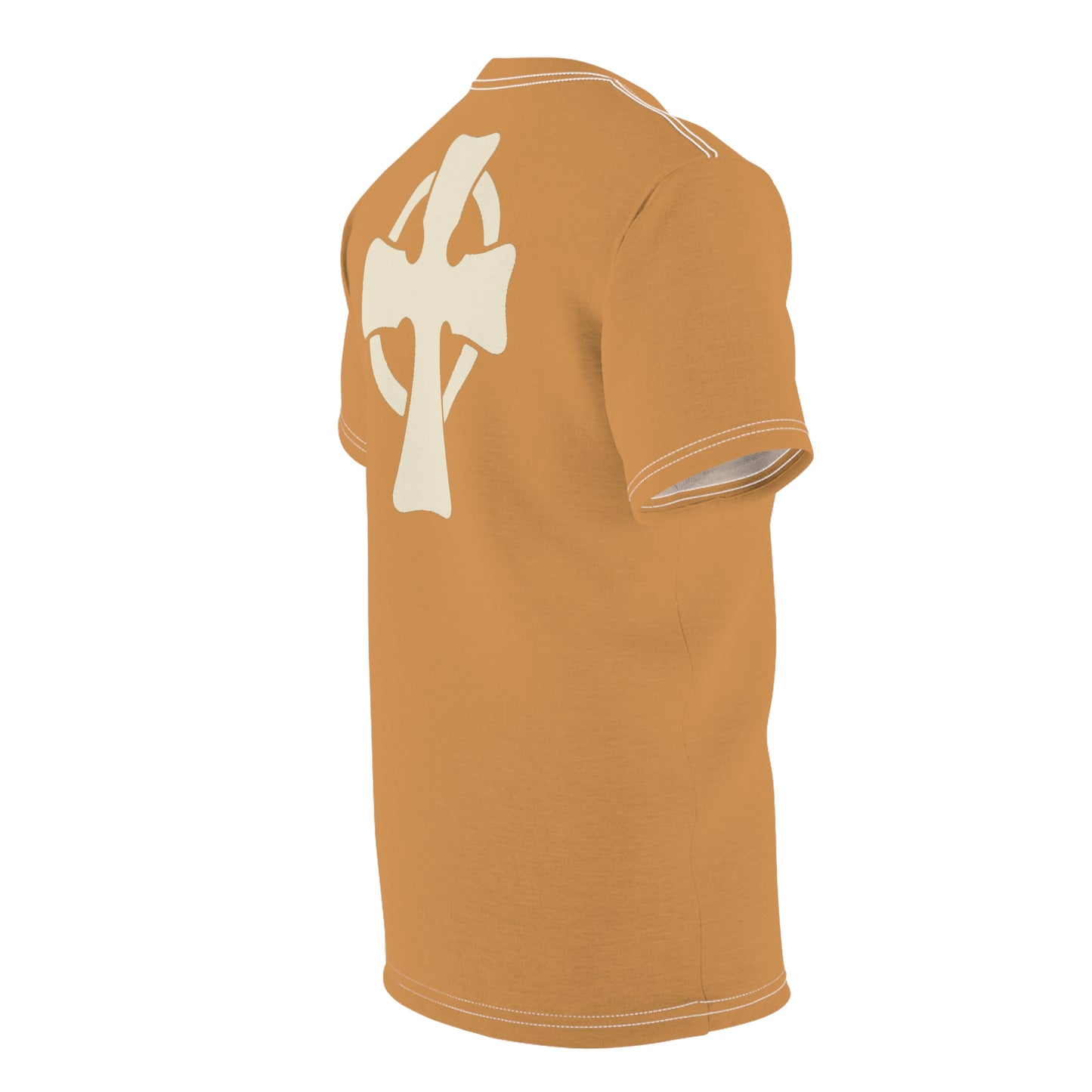 "Retro Jesus", Unisex T-shirt (Saffron Strands)