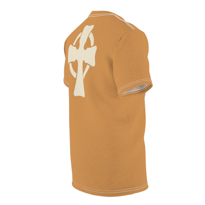 "Retro Jesus", Unisex T-shirt (Saffron Strands)