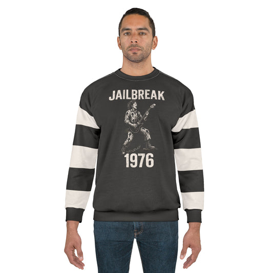"Jailbreak 1976", Unisex Sweatshirt (Void Black)